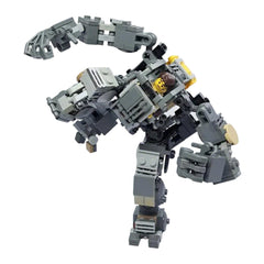 325PCS Post-Apocalypse Survivor Mech MOC Building Block Bricks |MocPixel