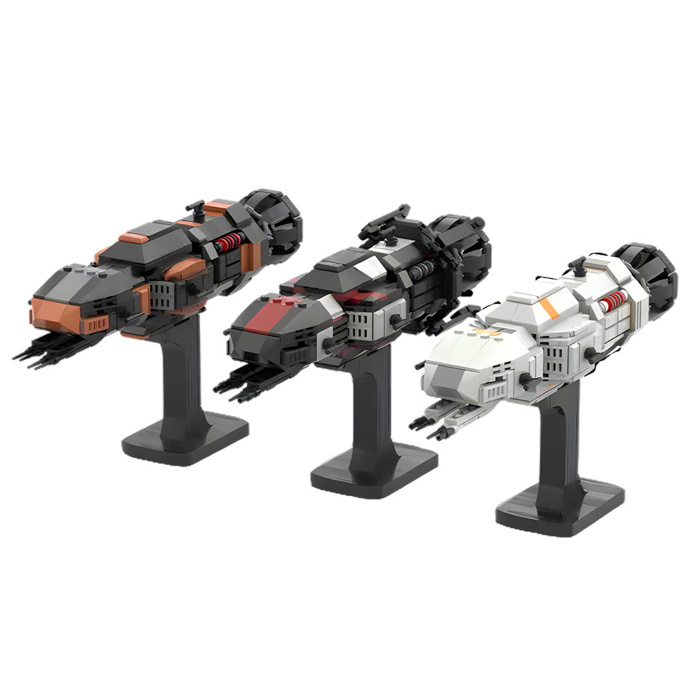 1549PCS All 3 Rocinantes Bundle- Roci, Roci S4, Mcrn Tachi MOC Building Block Bricks |MocPixel
