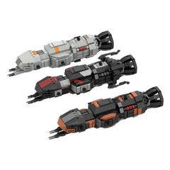 1549PCS All 3 Rocinantes Bundle- Roci, Roci S4, Mcrn Tachi MOC Building Block Bricks |MocPixel