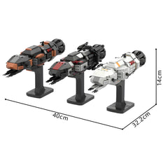 1549PCS All 3 Rocinantes Bundle- Roci, Roci S4, Mcrn Tachi MOC Building Block Bricks |MocPixel