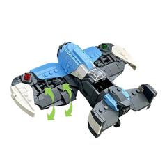 387PCS Cypersky - Tomtit MOC Building Block Bricks |MocPixel