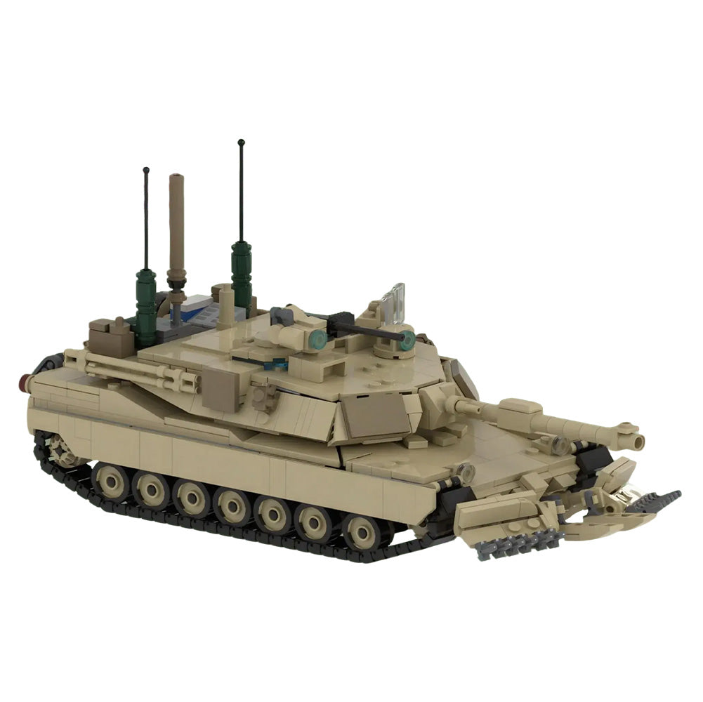 1077PCS M1A2 Abrams MOC Building Block Bricks |MocPixel