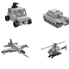 Mini Military Series MOC Building Block Bricks |MocPixel