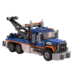 416PCS Heavy Wrecker Tow Truck MOC Building Block Bricks |MocPixel