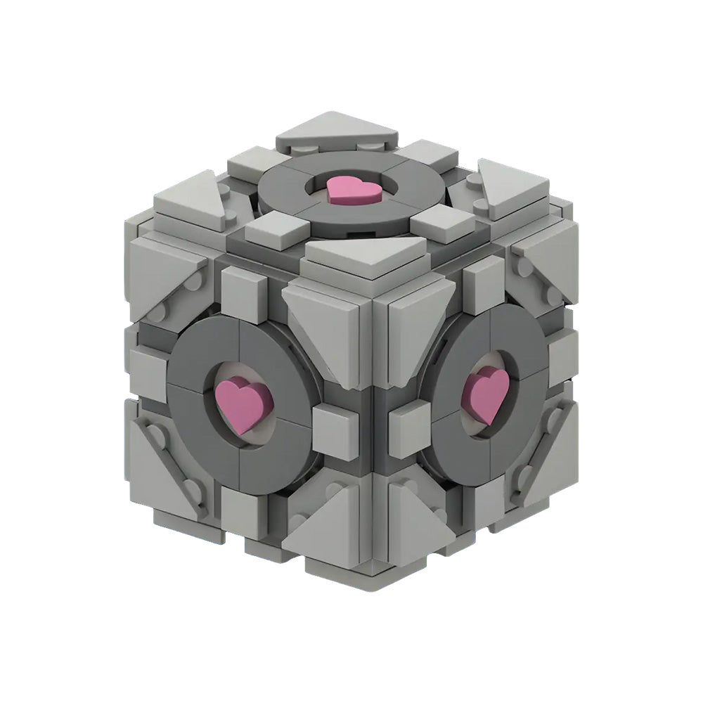 194PCS Weighted Companion Cube MOC Building Block Bricks |MocPixel