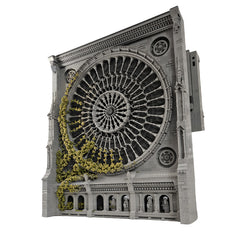 5887PCS Abandoned Gothic Cathedral Facade (Part 1) MOC Building Block Bricks |MocPixel