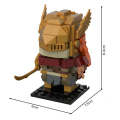 228PCS Elden- Malenia, Blade Of Miquella Brickheadz MOC Building Block Bricks |MocPixel