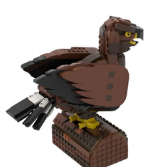 Birds Series-Secretary Bird /Golden Eagle/ Golden Oriole MOC Building Block Bricks |MocPixel