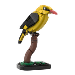 Birds Series-Secretary Bird /Golden Eagle/ Golden Oriole MOC Building Block Bricks |MocPixel