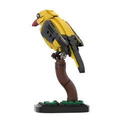 Birds Series-Secretary Bird /Golden Eagle/ Golden Oriole MOC Building Block Bricks |MocPixel
