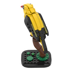 Birds Series-Secretary Bird /Golden Eagle/ Golden Oriole MOC Building Block Bricks |MocPixel