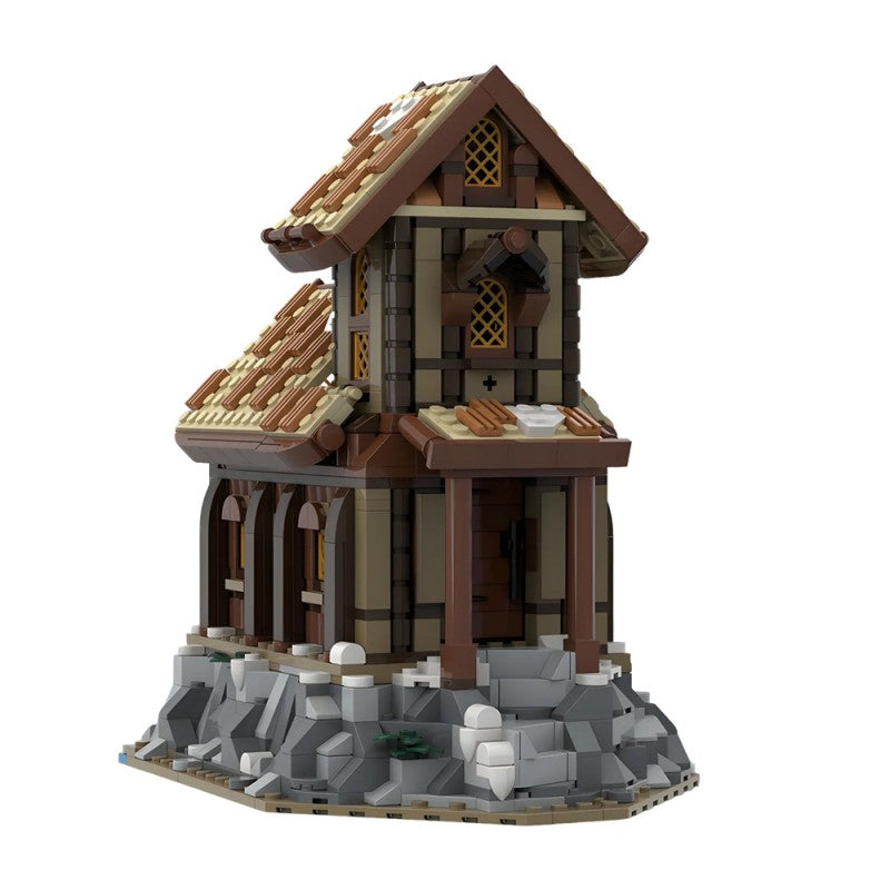 1074PCS Chapel Of Solitude MOC Building Block Bricks |MocPixel