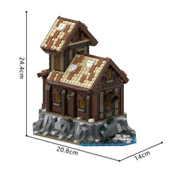 1074PCS Chapel Of Solitude MOC Building Block Bricks |MocPixel