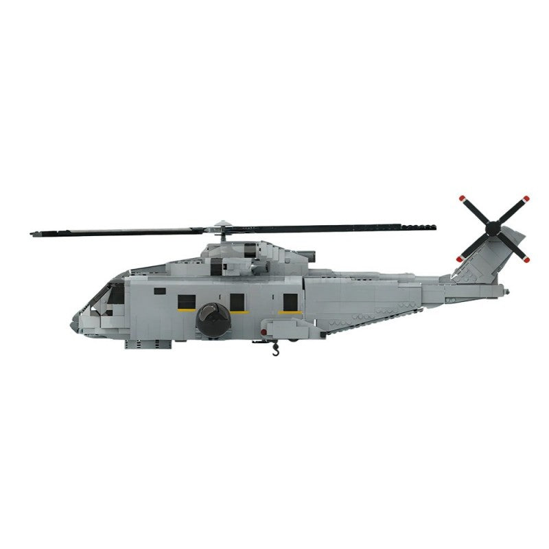 2285PCS Agustawestland Aw-101 Merlin MOC Building Block Bricks |MocPixel