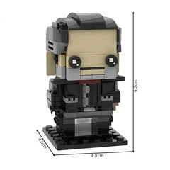 145PCS Negan Smith Brickheadz (TWD) MOC Building Block Bricks |MocPixel
