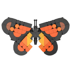 106PCS Monarch Butterfly MOC Building Block Bricks |MocPixel