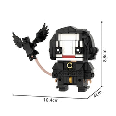 246PCS Eric Draven Brickheadz- The Crow MOC Building Block Bricks |MocPixel