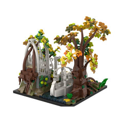 1123PCS Lothlórien Farewell—Elven Realm Series MOC Building Block Bricks |MocPixel