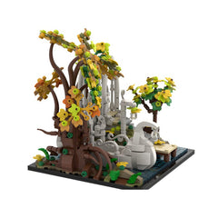 1123PCS Lothlórien Farewell—Elven Realm Series MOC Building Block Bricks |MocPixel