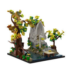 1123PCS Lothlórien Farewell—Elven Realm Series MOC Building Block Bricks |MocPixel