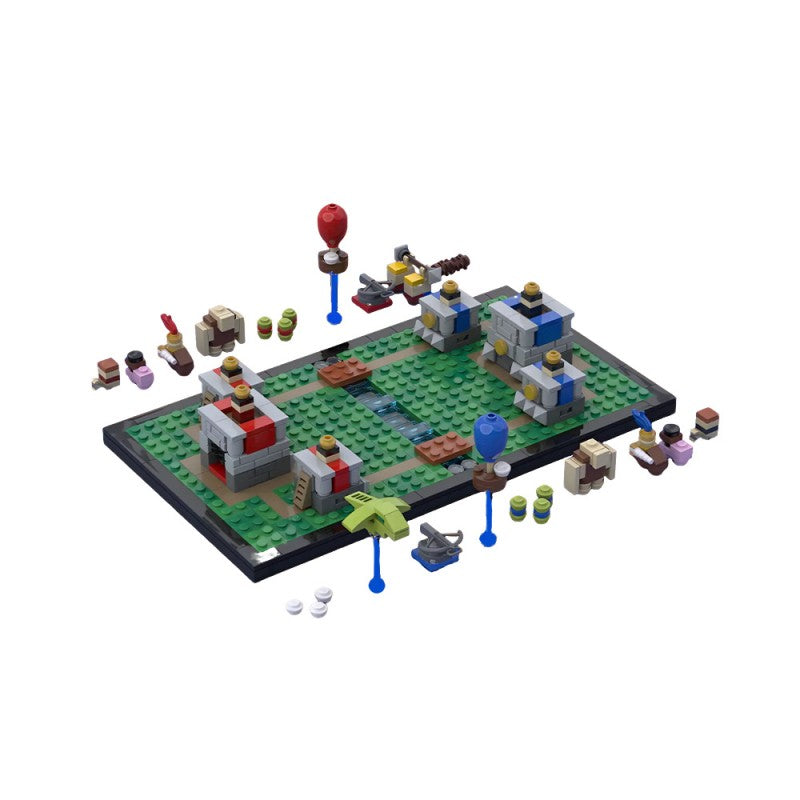 659PCS War Of Royale MOC Building Block Bricks |MocPixel