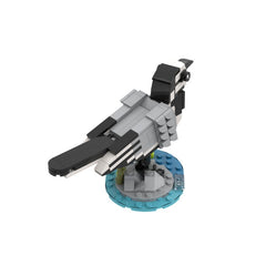 157PCS White Wagtail MOC Building Block Bricks |MocPixel