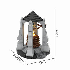 1280PCS Beacon Of Gondor-Pippin'S Courage MOC Building Block Bricks |MocPixel
