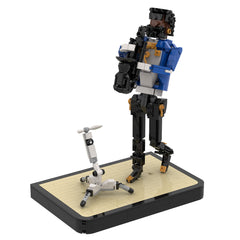 565PCS Jazz Alto Saxophonist MOC Building Block Bricks |MocPixel