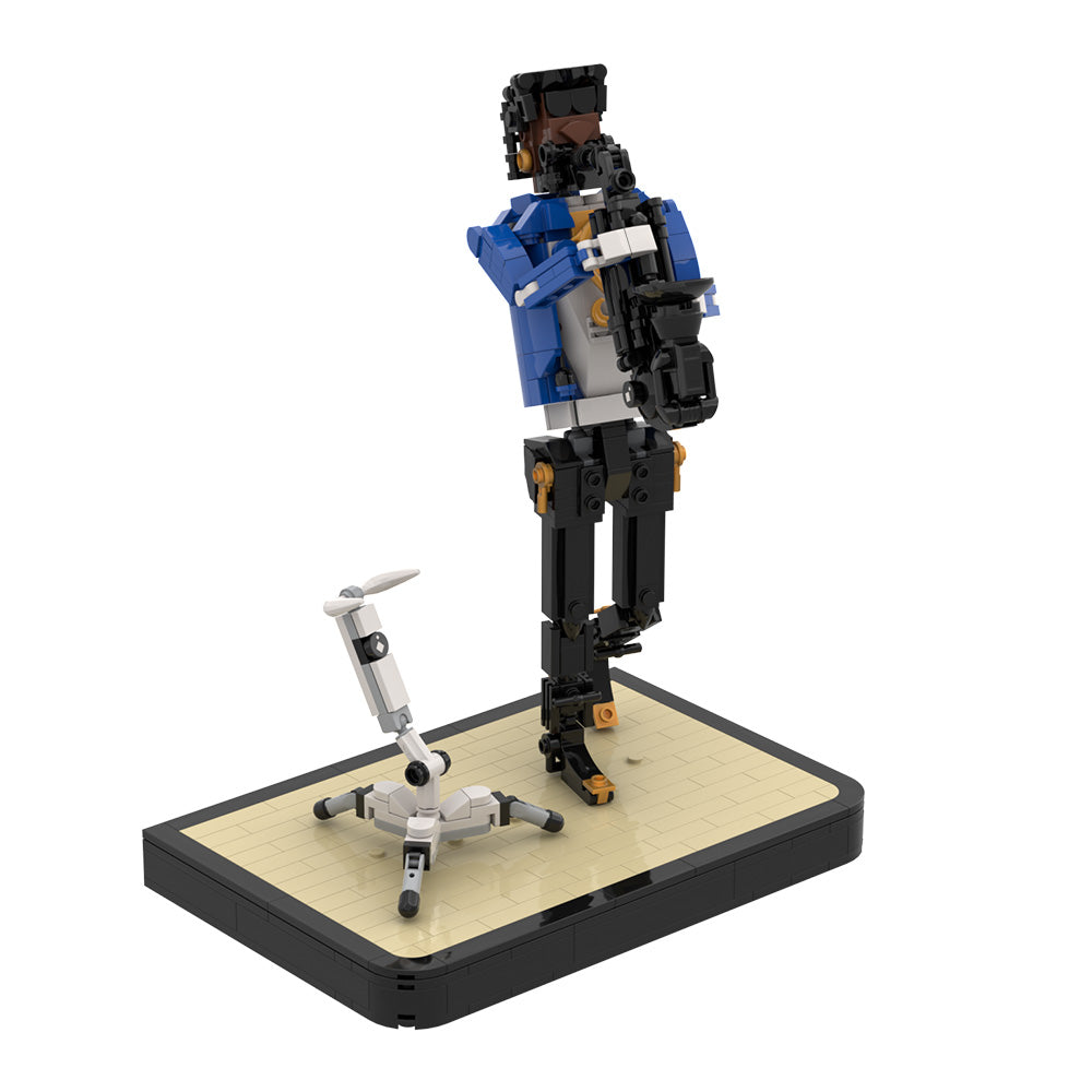 565PCS Jazz Alto Saxophonist MOC Building Block Bricks |MocPixel