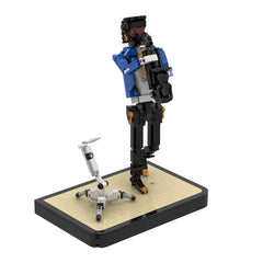 565PCS Jazz Alto Saxophonist MOC Building Block Bricks |MocPixel