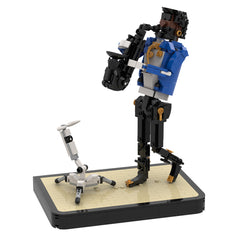 565PCS Jazz Alto Saxophonist MOC Building Block Bricks |MocPixel