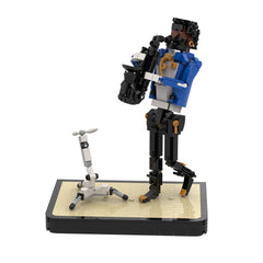 565PCS Jazz Alto Saxophonist MOC Building Block Bricks |MocPixel