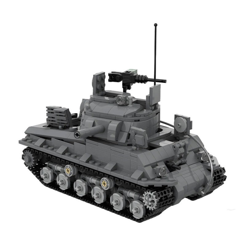 768PCS Sherman M4A3 (105) MOC Building Block Bricks |MocPixel