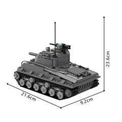 768PCS Sherman M4A3 (105) MOC Building Block Bricks |MocPixel