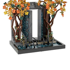 977PCS Doors Of Durin-Gates Of Moria MOC Building Block Bricks |MocPixel