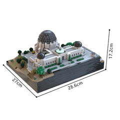 2050PCS Griffith Observatory MOC Building Block Bricks |MocPixel