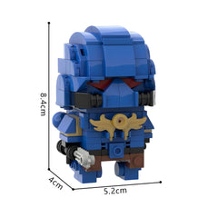 206PCS Space Marine Warhammer Series MOC Building Block Bricks |MocPixel