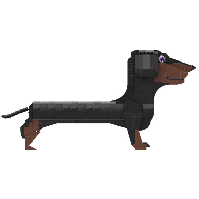 690PCS Dachshund MOC Building Block Bricks |MocPixel