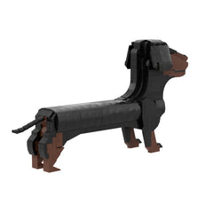 690PCS Dachshund MOC Building Block Bricks |MocPixel