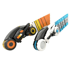 596PCS EX764 Large Deluxe Light Cycles, Tron-Inspired, 2 Colors MOC Building Block Bricks |MocPixel