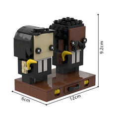 263PCS Fiction-Pulp -Brickheadz MOC Building Block Bricks |MocPixel