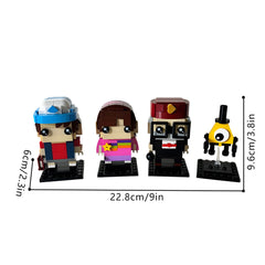 423PCS Brickheadz Gravity Fell MOC Building Block Bricks |MocPixel