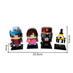 423PCS Brickheadz Gravity Fell MOC Building Block Bricks |MocPixel