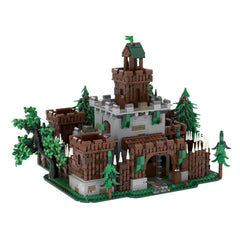 3821PCS Forestmen'S Castle MOC Building Block Bricks |MocPixel