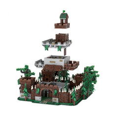3821PCS Forestmen'S Castle MOC Building Block Bricks |MocPixel