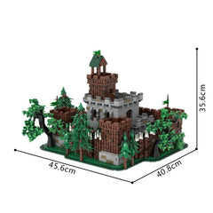 3821PCS Forestmen'S Castle MOC Building Block Bricks |MocPixel