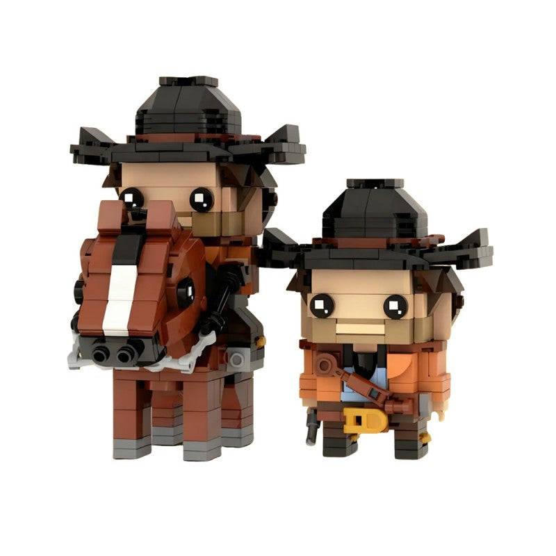 690PCS Arthur Morgan Brickheadz- RD Redemption MOC Building Block Bricks |MocPixel