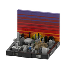 380PCS 16X16 Coruscant Diorama MOC Building Block Bricks |MocPixel
