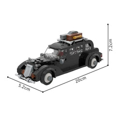 218PCS The Addams' Car MOC Building Block Bricks |MocPixel