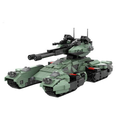 1352PCS UNSC Grizzly Tank MOC Building Block Bricks |MocPixel
